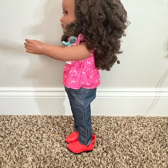 18 inch doll and clothes. - Picture 5 of 5